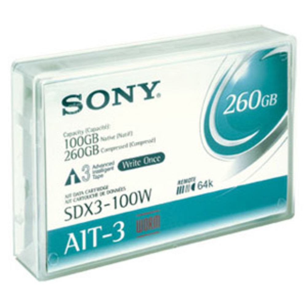 Sony SDX3100 AIT-3 Tape 100GB Write Once WORM Image 1