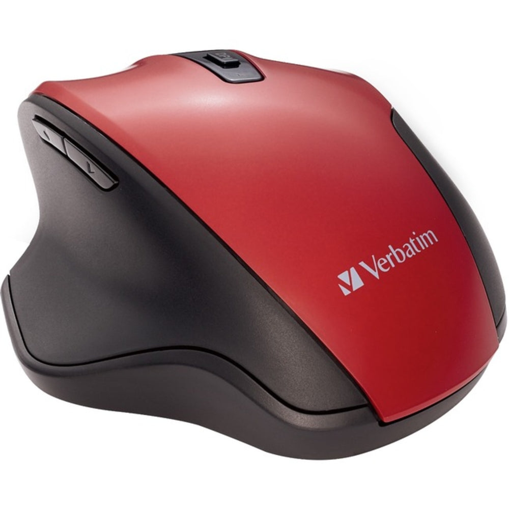 Verbatim Americas Llc 70243 Silent Ergonomic Wireless Blue Led Mouse Image 1