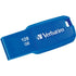 Verbatim 70880 128GB Ergo USB 3.0 Blu Flash Drive Image 1