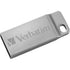 Verbatim Corporation 98750 64Gb Metal Executive Usb 2.0 Flash Drive Silver Image 1