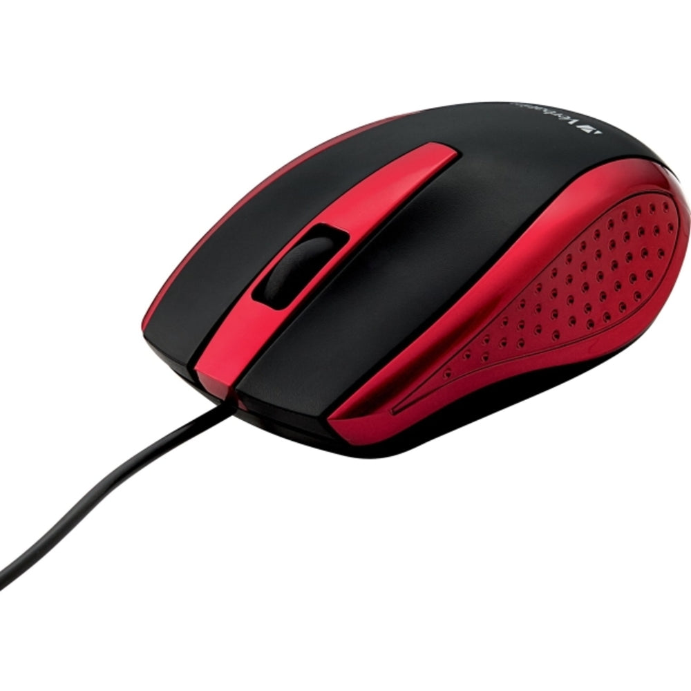 Verbatim 99742 Bravo Optical Mouse Red Image 1