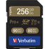 Verbatim Americas LLC 99141 256GB ProPlus 600X SDXC Memory Card UHS-1 U3 Class Image 1