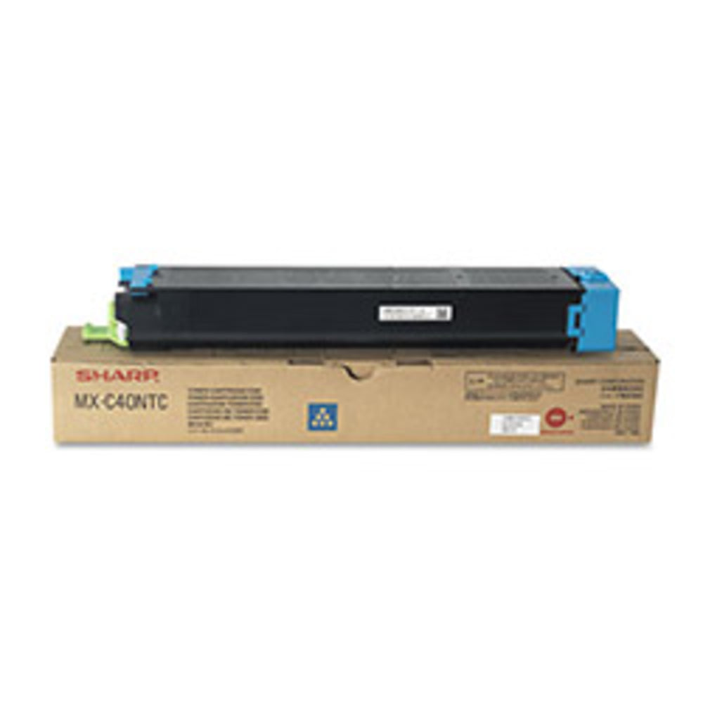 Sharp MXC40NTC Cyan Toner Cartridge - MX-C311 Image 1