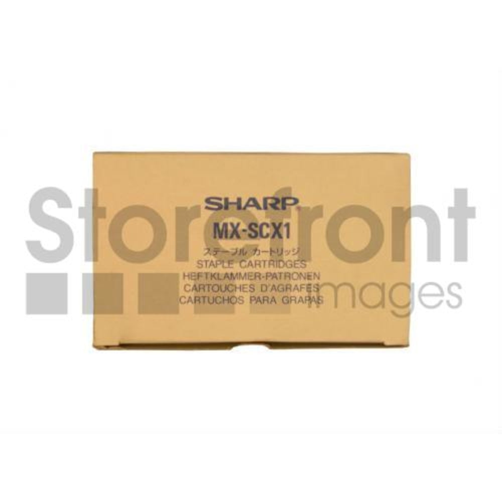 Sharp MXSCX1 MX-2300 MX-SCX1 3-Pack Staple Cartridges Image 1