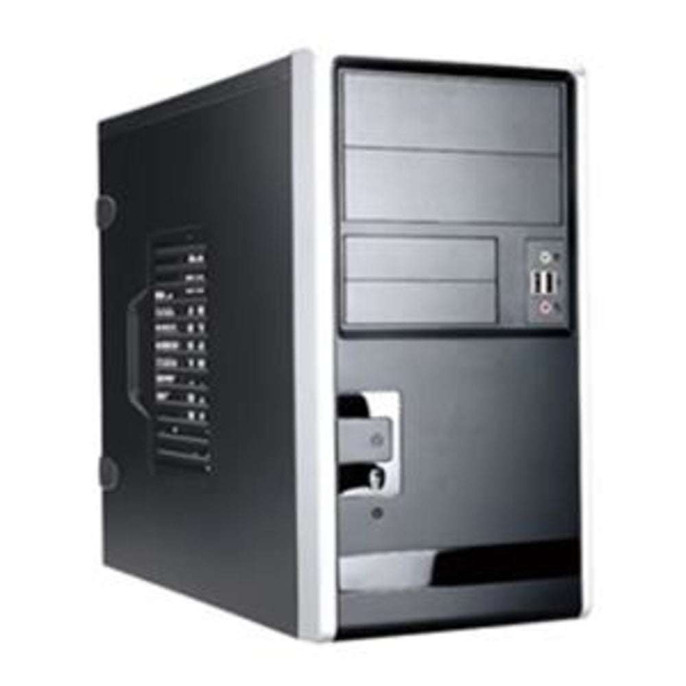 In-Win EM013.ch350ts3 MicroATX Mini Tower Case with 350W Power Supply and USB 3.0 Image 1