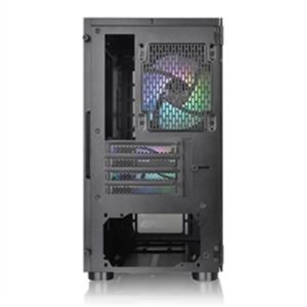 Thermaltake CA-1R1-00S1WN-02 V150 Micro-ATX Gaming Case with Tempered Glass & ARGB Breeze