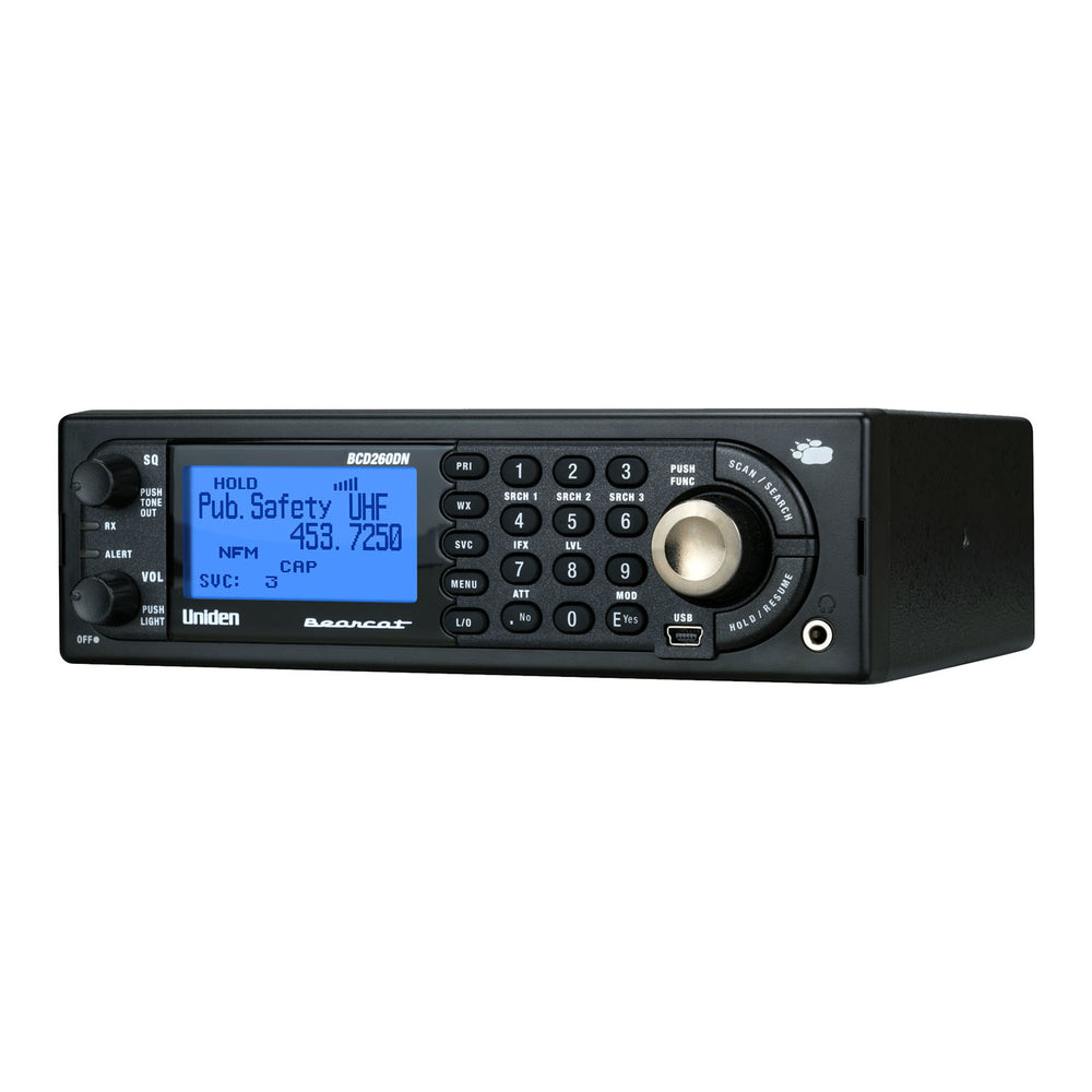 Uniden BCD260DN 1,000 Channel Narrow Band Digital Scanner Image 1