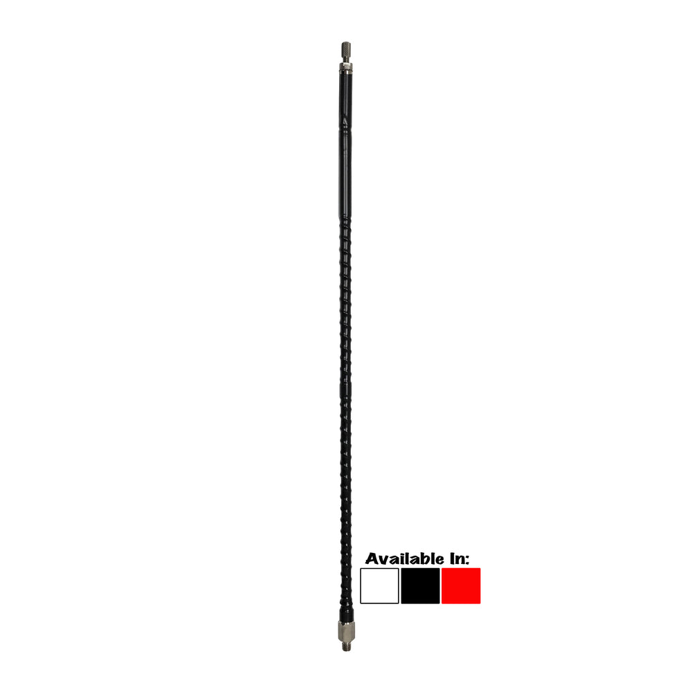 Procomm BTF2-W 2.25' Tall Top Load 1/4 Wave Antenna Image 1