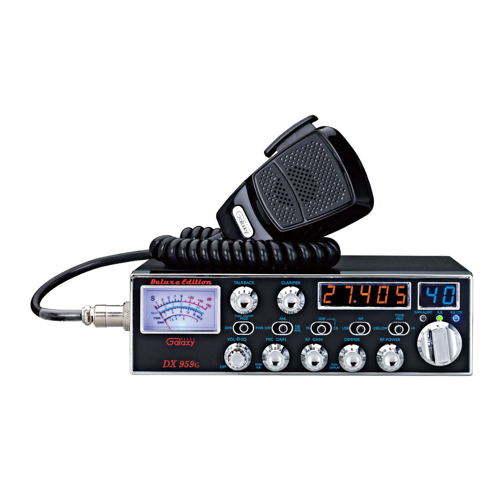 Galaxy DX959G AM/SSB CB Radio + Orange 5 Digit Frequency Display Image 1