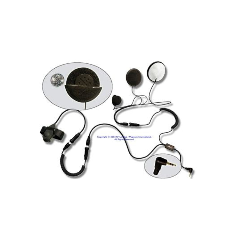 Magnum MC555 Full-Face Headset for Garmin Rino 110/120 Image 1