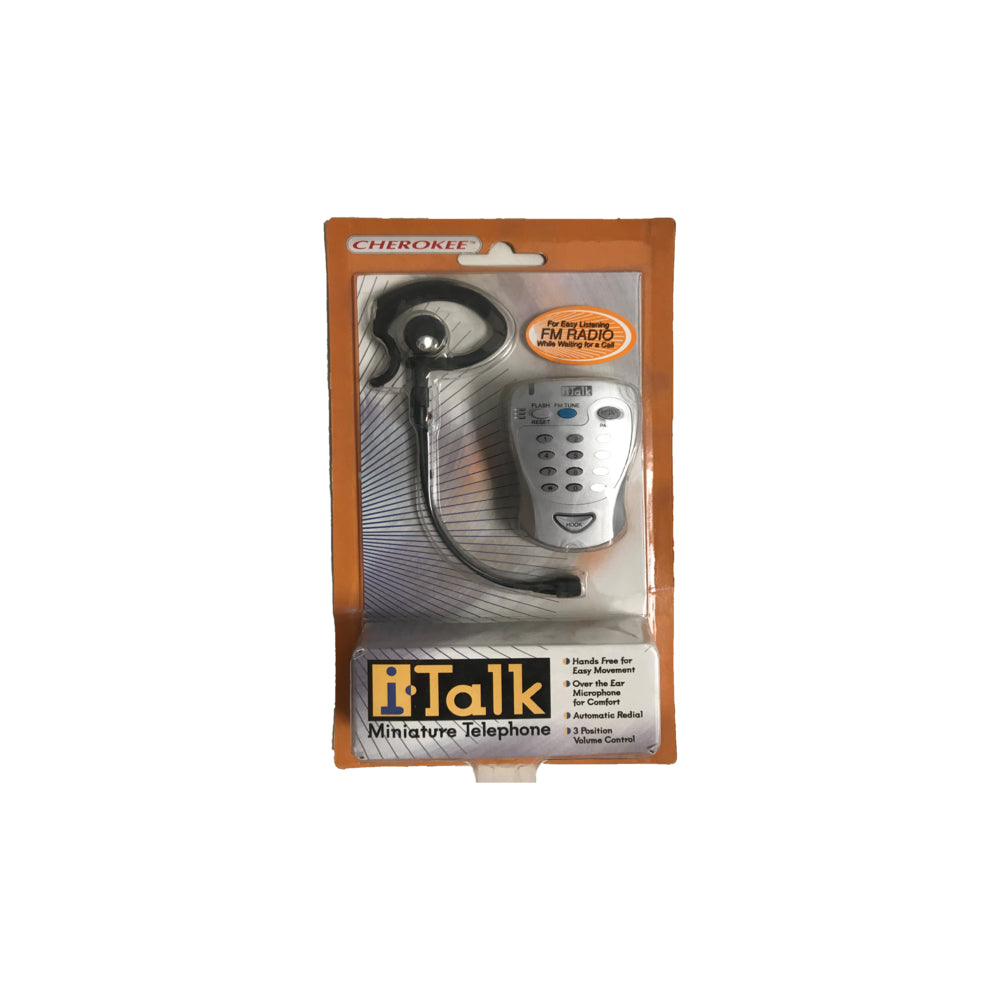 Sima MP100-G Mini Telephone FM Radio Grey Image 1