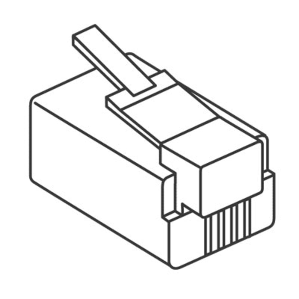 Marmat MTP8X Modular Plug - 8 Conductor Image 1