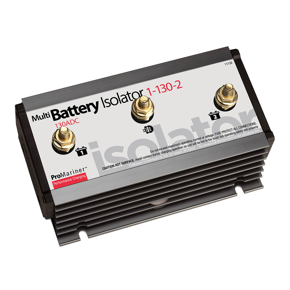 Promariner 11132 Battery Isolator 130 Amp 1 Alternator 2 Image 1
