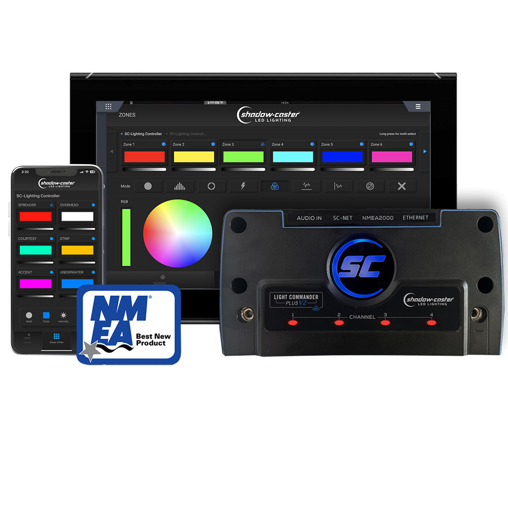 Shadow-Caster SCM-LC-N2K-Plus-V2 Light Commander V2 Multi-Zone LED Lighting Controller Image 1