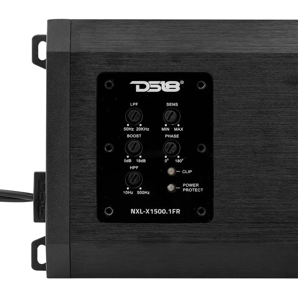 Ds18 NXL-X1500.1FR Marine/Powersports Amplifier - 1500W RMS, 1-Ohm