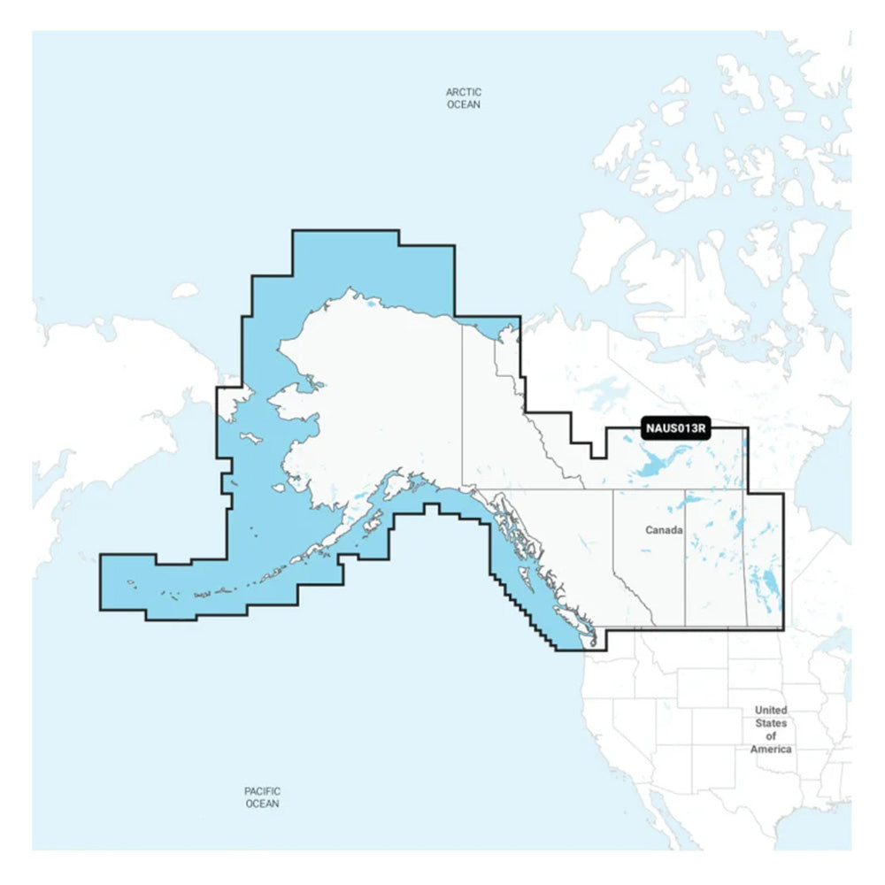 Navionics 010-C1467-30 Canada West & Alaska MicroSD Card Image 1