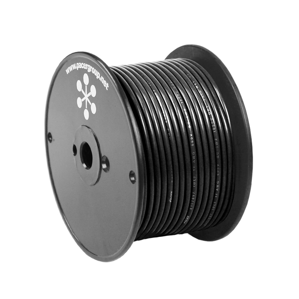 Pacer Group WUL10BK-20 Marine Black 10 AWG Primary Wire 20'' Image 1