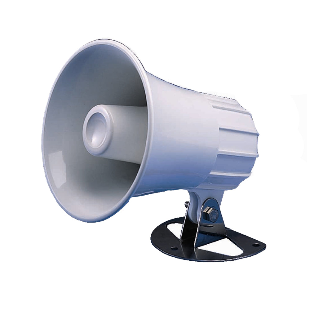 Standard Horizon 220SW 4.5 White Round Hailer PA Horn - Marine Audio Image 1