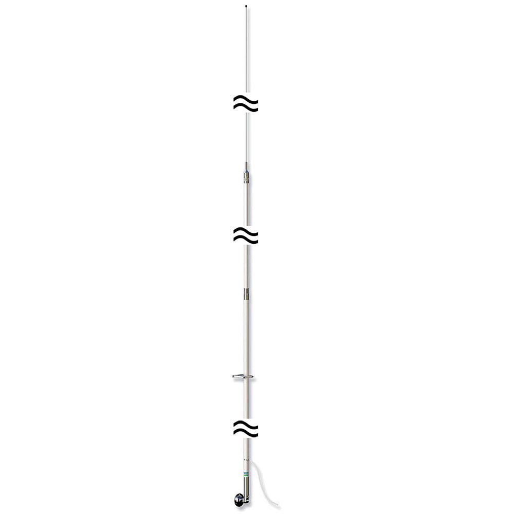 Shakespeare 393 HEAVY DUTY 23 FOOT 1 000 WATT 3 SECTION SSB MARINE ANTENNA SIDE  Image 1