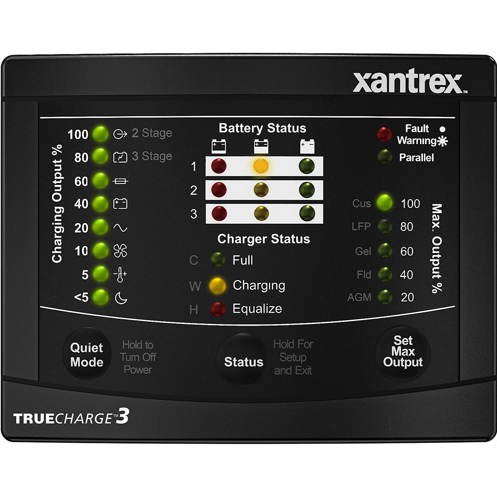 Xantrex 808-8040-10 Truecharge3 Remote Panel for Battery Charger Control Image 1