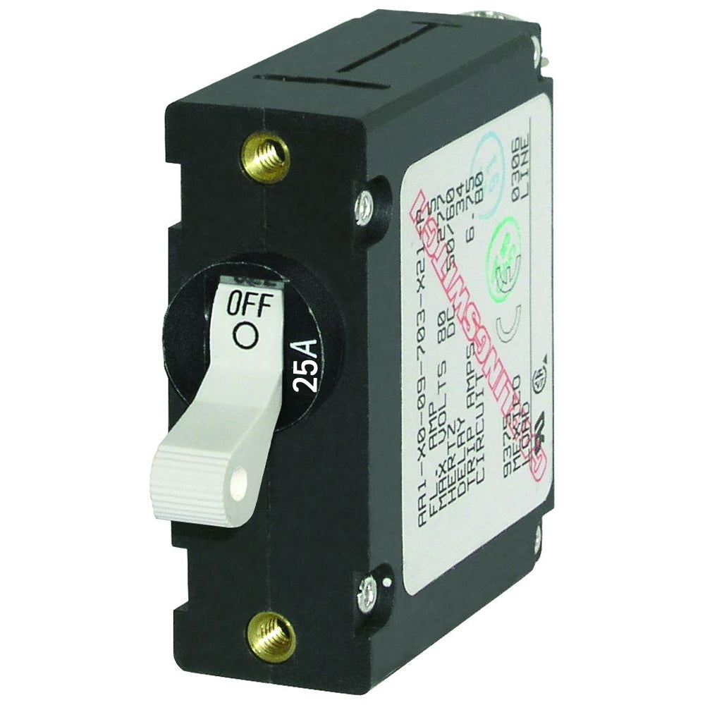 Blue Sea 7218 25A AC/DC Magnetic Circuit Breaker - Single Pole World Image 1