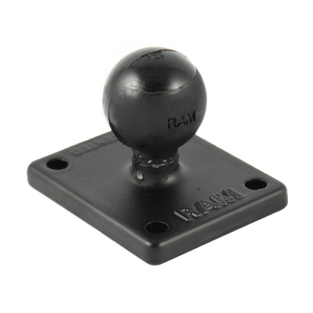 Ram Mount RAM-B-347U Square Base Mount with 1" Ball Image 1