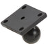 Ram Mount RAM-B-347U Square Base Mount with 1" Ball