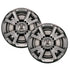 Jensen Msx60Rvr 6.5" High Performance Coaxial Speaker Pair Silver Image 1