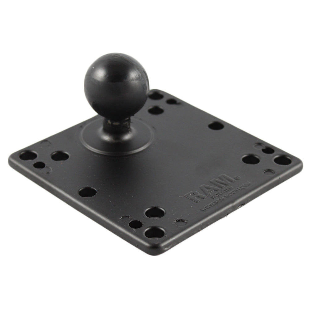 Ram Mounting Systems RAM-246U Mount 3.625" Square Plate VESA Hole Pattern Image 1