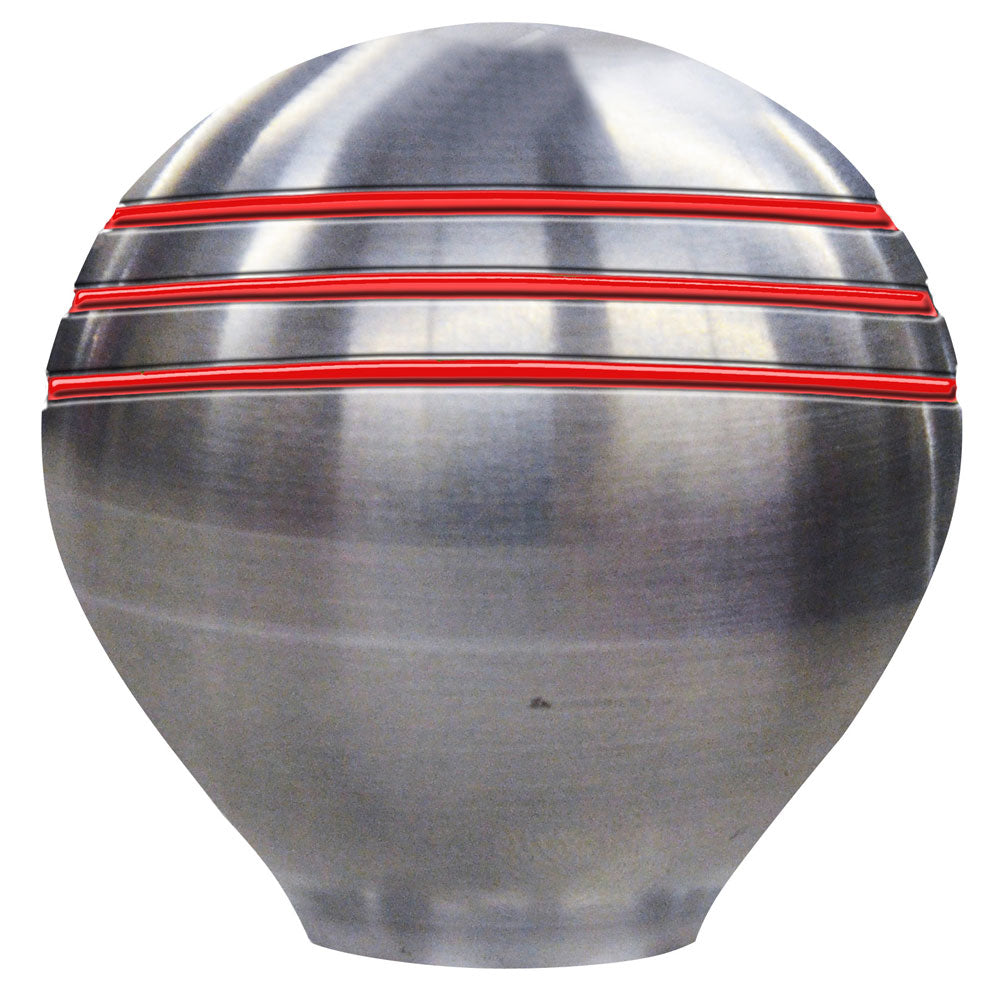 Schmitt Ongaro 50020 Marine Throttle Knob 1.5 - Red Grooves Image 1