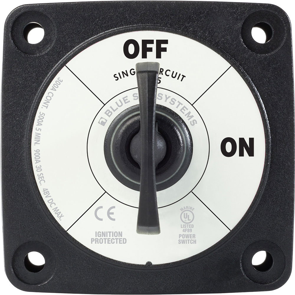 Blue Sea Systems 6005200-Bss M-Series Battery Switch On/Off Black Key