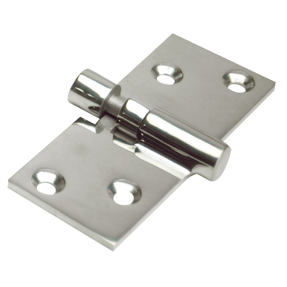 Whitecap 6018C Stainless Steel Motor Box Hinge Lock 1.5" - Take-Apart 316 Marine Grade Image 1