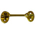 Whitecap 3" Polished Brass Cabin Door Hook - S-1402BC Image 1