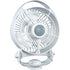 Caframo Bora 748 24V 6" White Marine Fan - 3-Speed Boat Ventilation Image 1