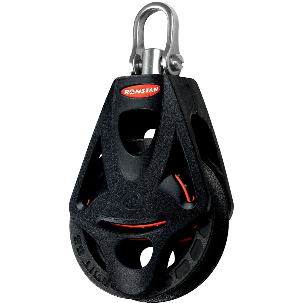 Ronstan Series 40 Orbit Block with Ball Bearing and Swivel Head Image 1