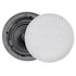 Fusion Ms-Cl602 Flush Mount Interior Ceiling Speakers Pair White Image 1