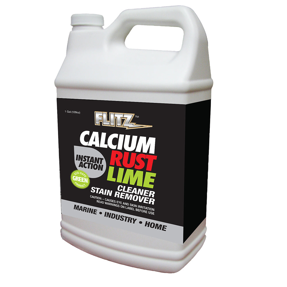 Flitz Cr 01610 Instant Calcium Rust And Lime Remover Gallon Refill Image 1