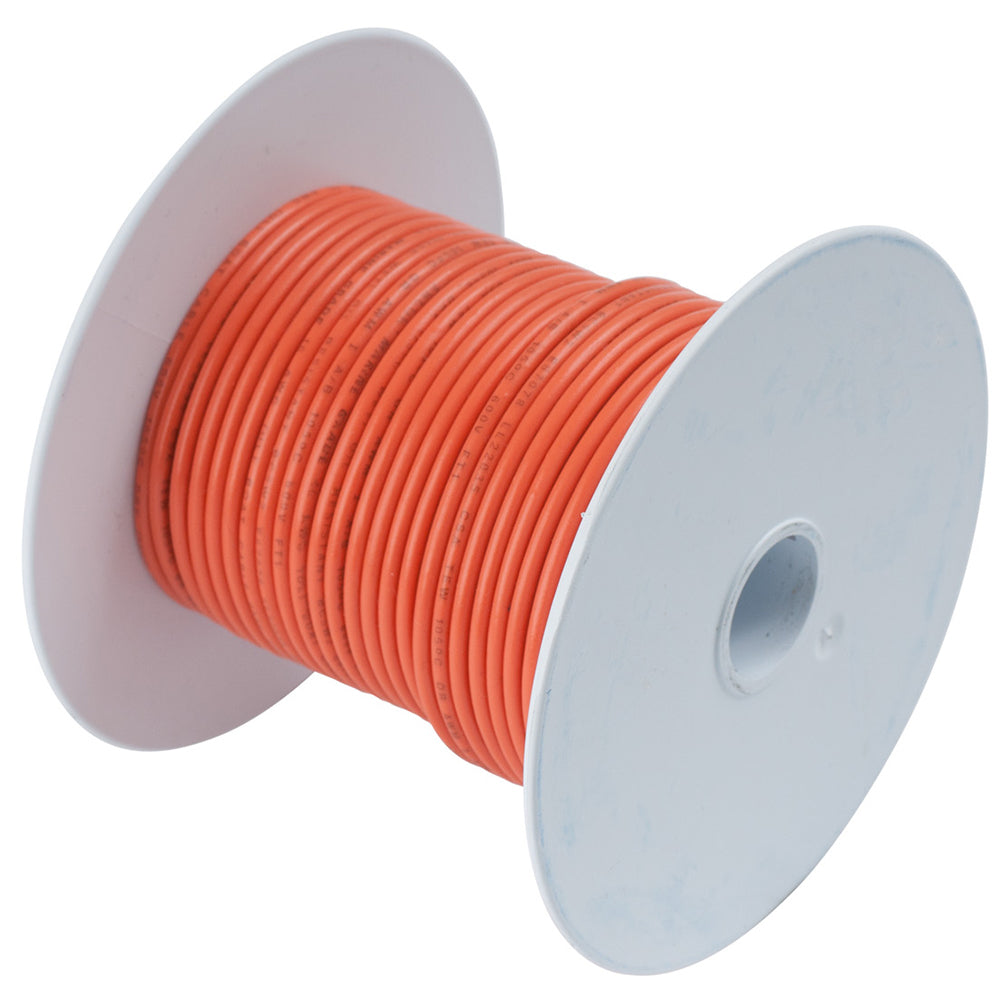 Ancor 104525 Orange 14 AWG Tinned Copper Wire - 250ft Image 1