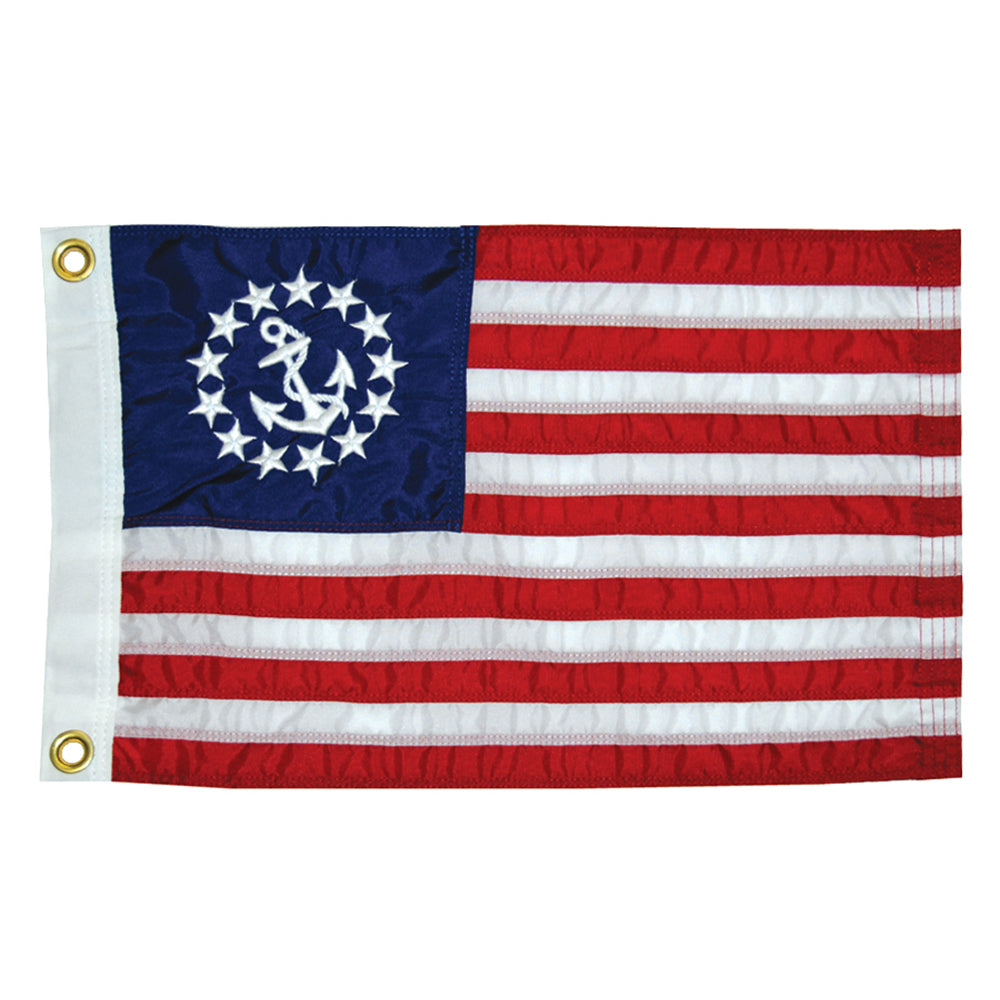 Taylor Made 8124 Deluxe 16x24" US Yacht Ensign Flag - Sewn Image 1