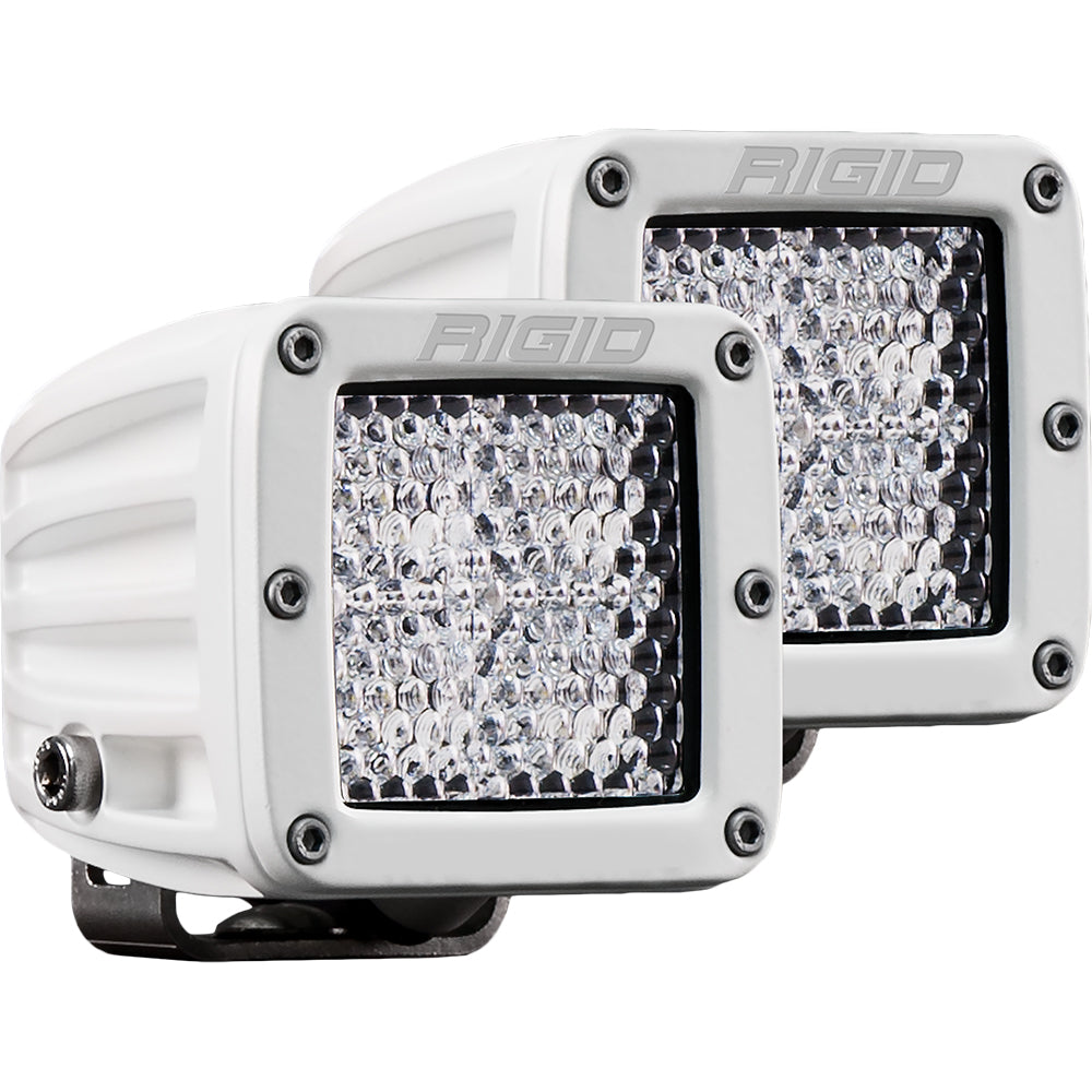 Rigid Industries 602513 D-Series Pro Hybrid-Diffused Led Pair White Image 1