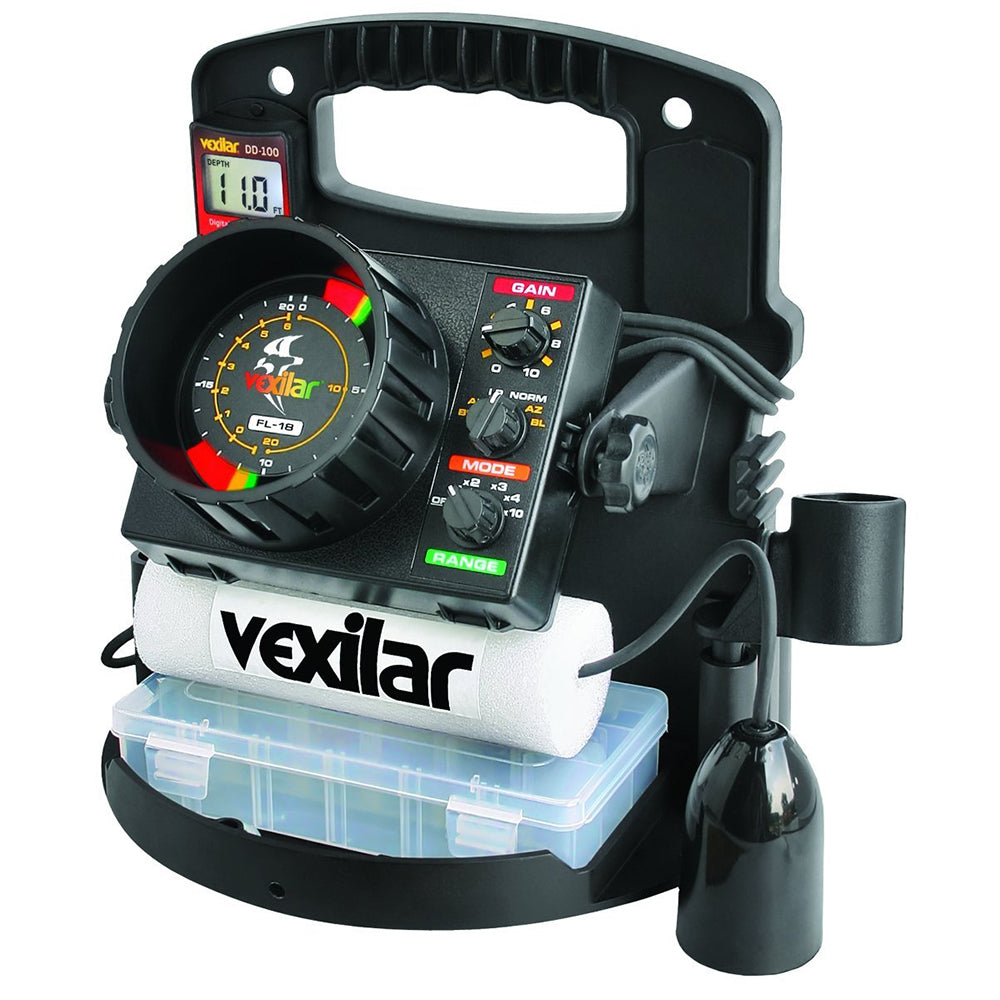 Vexilar PP1812D FL-18 Propack II 12° Ice Ducer Image 1