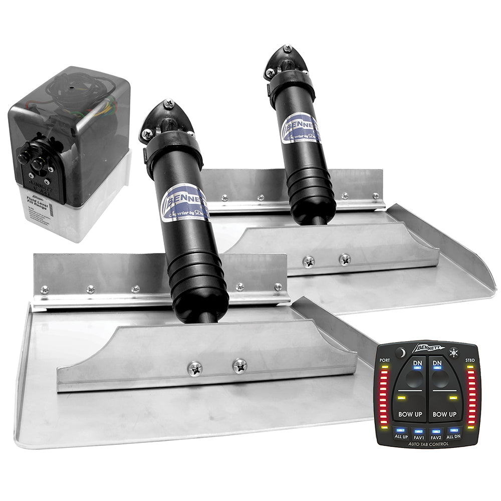 Bennett Marine 129ATP Auto Pro Hydraulic Trim Tab Kit Image 1