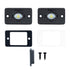 Heise 1.5x3" Flush Mount LED Accent Pod - Auxiliary Lighting System HE-FMTL1 Image 1