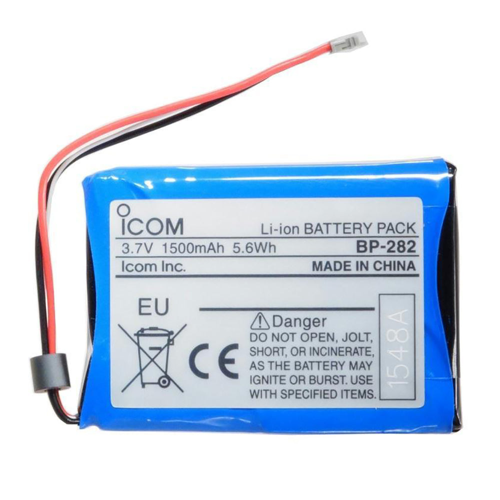 Icom Bp282 Bp-282 1500Mah Lithium-Ion Battery M25 Image 1