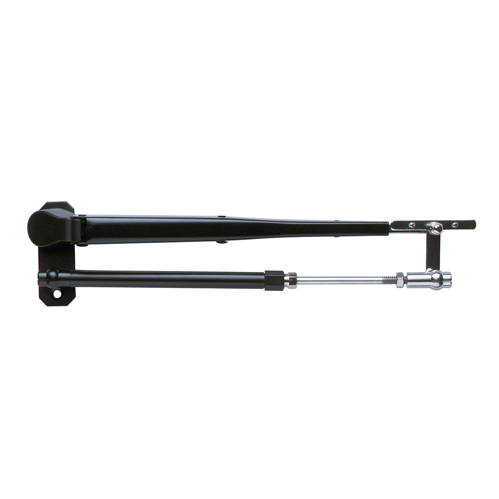 Marinco 33037A Wiper Arm Deluxe Black Stainless Steel Pantographic 17"-22"" Image 1