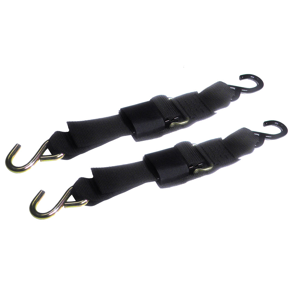 Rod Saver 2" x 2' Quick Release Trailer Tie-Down Pair - QRTD2 Image 1