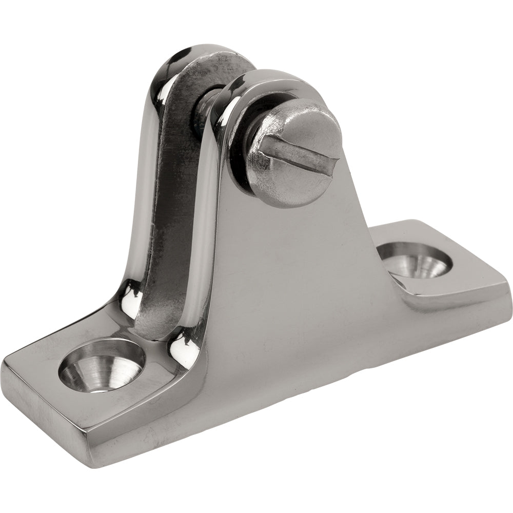 Sea-Dog Stainless Steel Deck Hinge - 270230-1 Angle Base for Boats Image 1