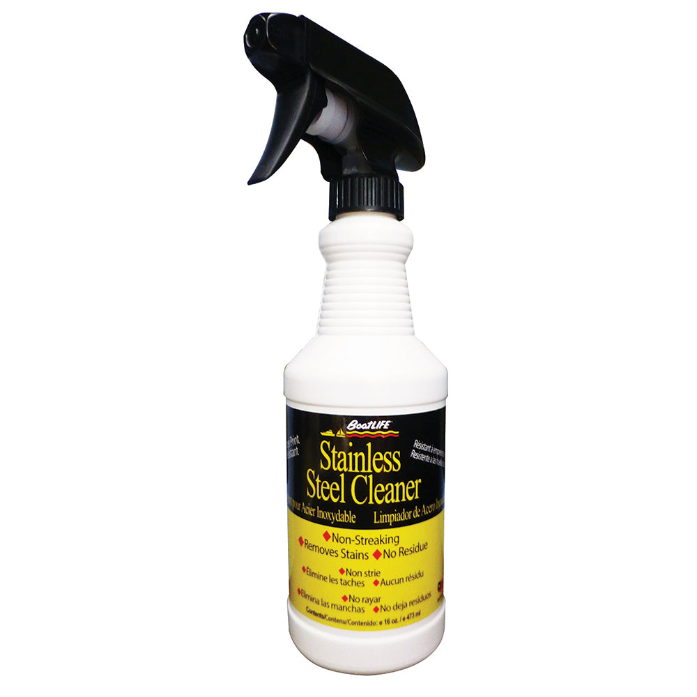 LIFE INDUST. 1134 Stainless Steel Cleaner - 16 fl. oz. Image 1