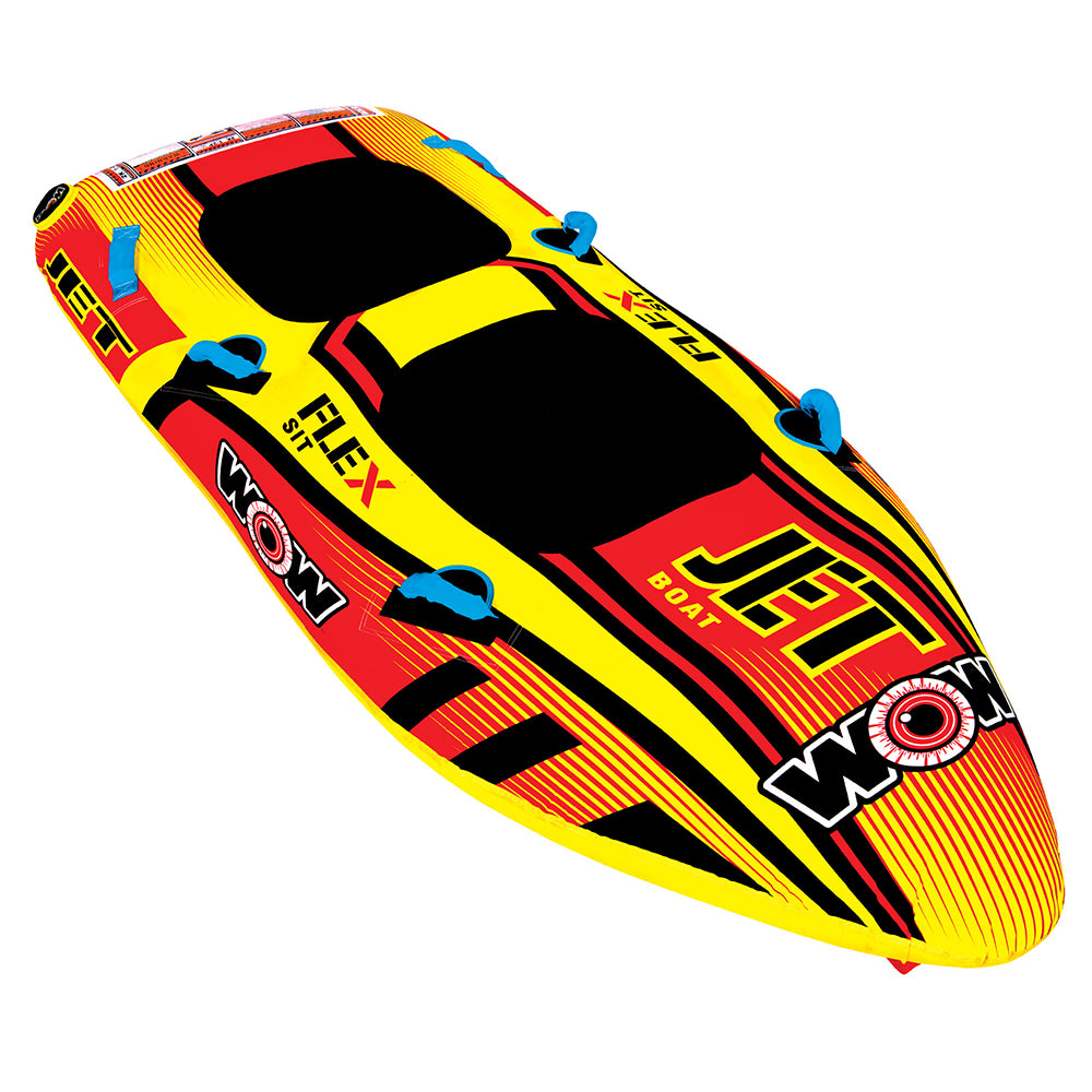 WOW Watersports 2-Person Towable Jet Boat 17-1020 - Fun Water Sport Activity Image 1