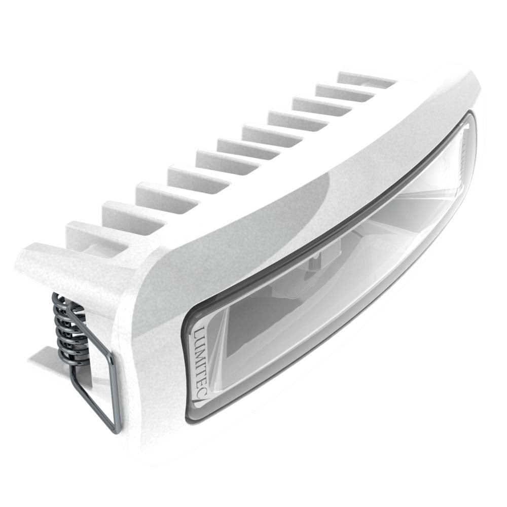 Lumitec 101720 Capri3 Flood Light Rgbw Spectrum Led Flush Mount White 12/24V Image 1